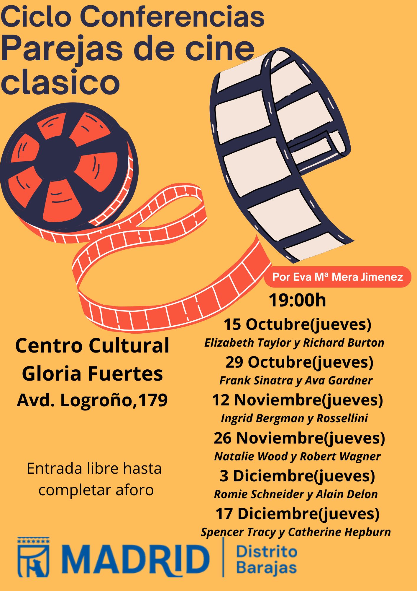 parejas de cine