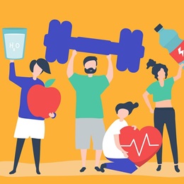 personas haciendo ejercicio