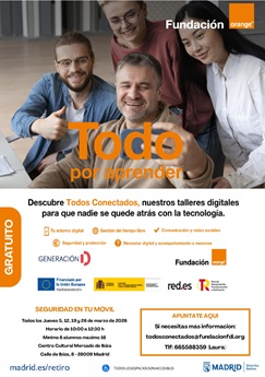 Cartel con informaci&oacute;n de la actividad 