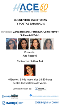 Cartel con informaci&oacute;n y fotograf&iacute;a de la actividad