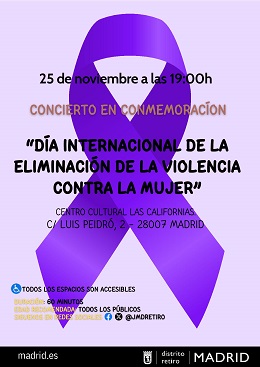 Cartel con información de la actividad cultural