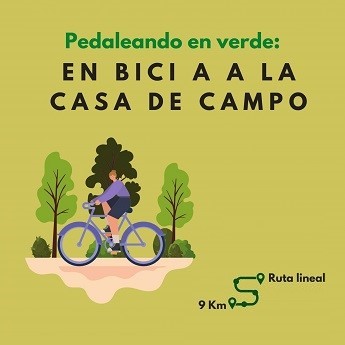 Pedaleando en verde: ruta en bici desde la Dehesa hasta Casa de Campo