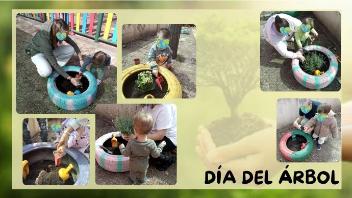 día del árbol en la escuela