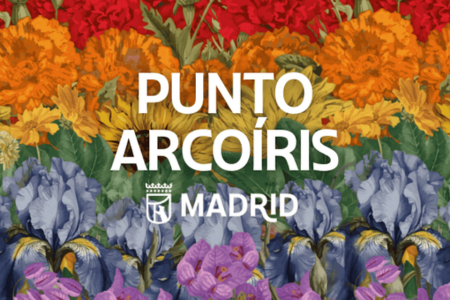 imagen floreada punto arco&iacute;ris