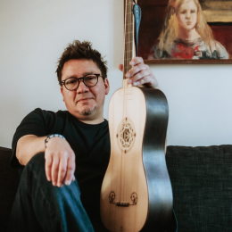 Imagen del m&uacute;sico Cristian Guti&eacute;rrez 